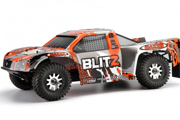 Автомобиль HPI Blitz Scorpion 2WD 1:10 EP 2.4GHz (Black/Orange RTR Version) 105833 Black/Orange/Silver